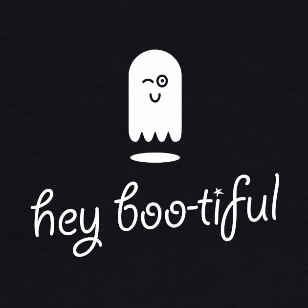 Hey Boo-tiful Ghost by designminds1